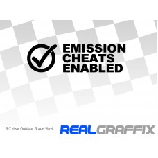 Emissions Cheat Enabled